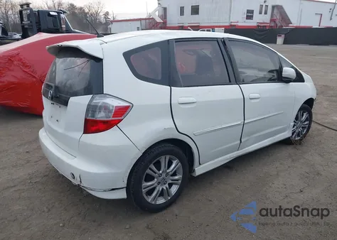 2009 Honda Fit Sport from USA, damaged, VIN JHMGE88489C005429